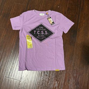 The Critical Slide Society Purple Logo Tee